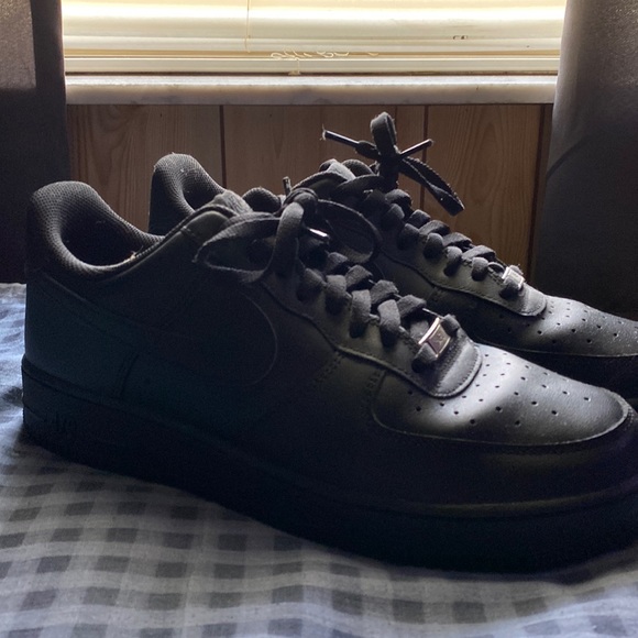 black air force ones size 11